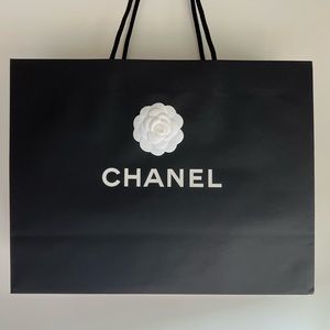 Authentic Chanel shopping bag